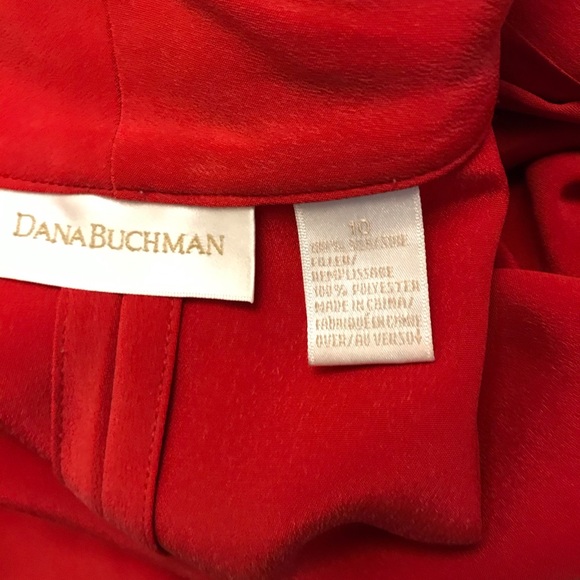 Dana Buchman 100% Silk Red Tunic (pre-Kohl’s sale) - Picture 9 of 9